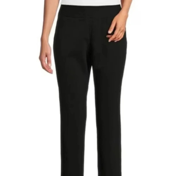 Investment Petite Dress Pants 10P Black - Picture 1 of 4